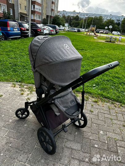 Коляска Cybex Priam IV 3 в 1 Soho Grey