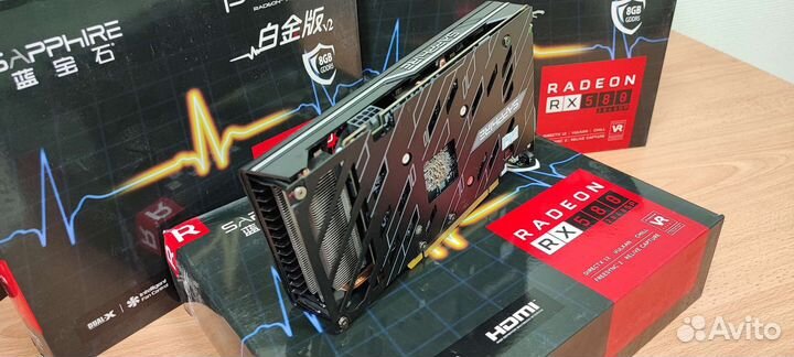 RX580 Sapphire Pulse V2 2048SP Samsung 8GB