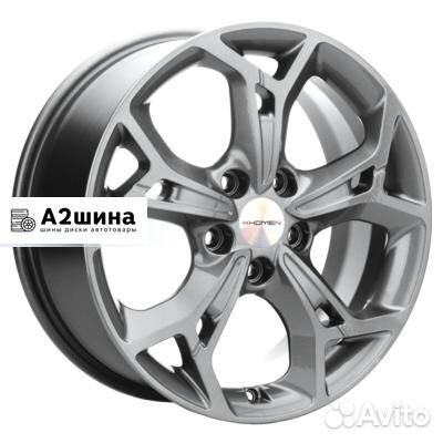 Диски Khomen Wheels KHW1702 (Optima/Tucson) Gray 7*17 5*114,3 ET51 67,1