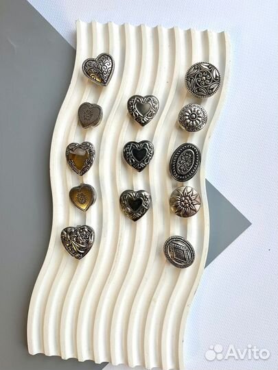 Винтажные накладки на пуговицы