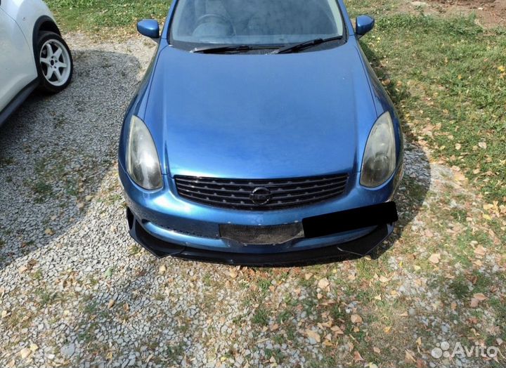 Сплиттер губа на бампер Infiniti / nissan