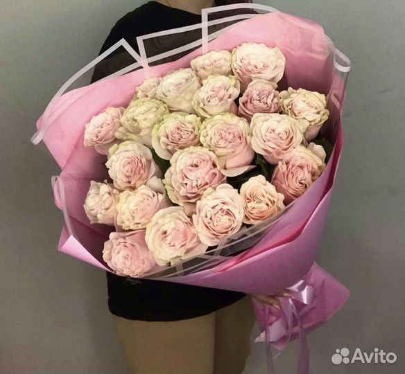 Букеты из Пионовидной Розы с Доставкой По Городу