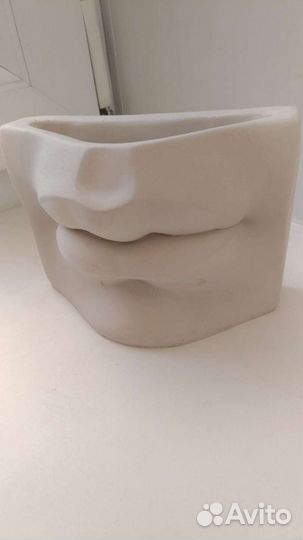 Органайзер, губы Давида, кашпо, декор для дома