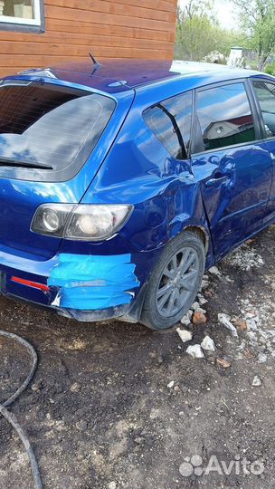 Mazda 3 1.6 AT, 2007, битый, 170 000 км