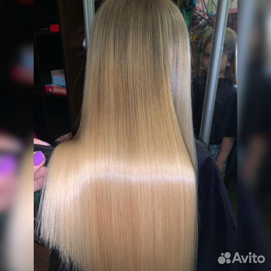 Кератиновое выпрямление волос обучение