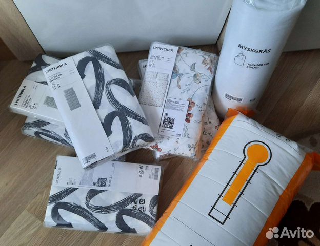 Постельное белье,одеяла, подушкакikea200х200