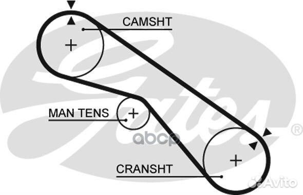 Ремень грм 5321XS Gates