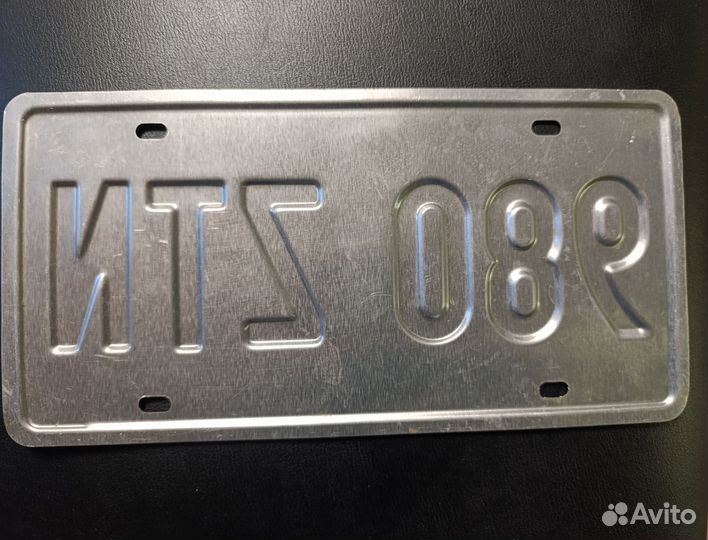 Автомобильный номер Texas