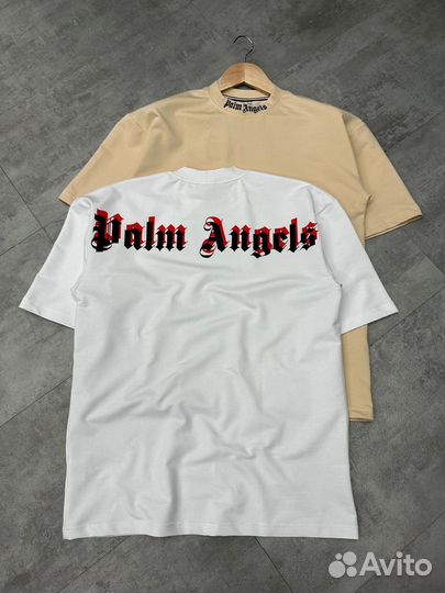 Футболка с горлом Palm Angels