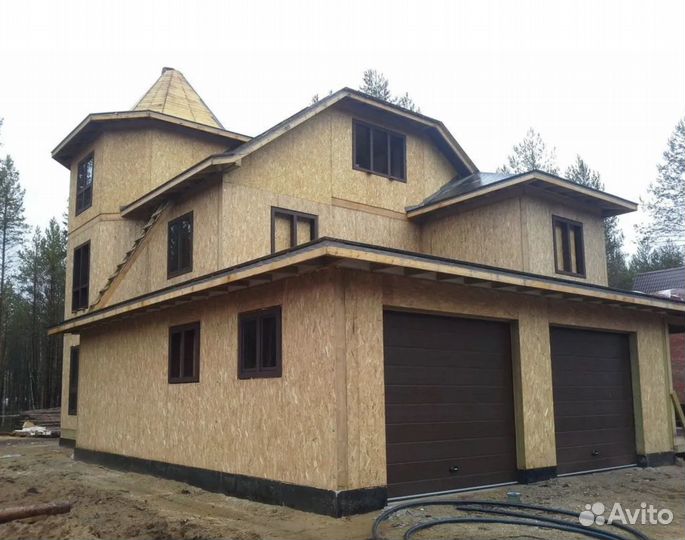 Строительство домов из сип панелей под ключ