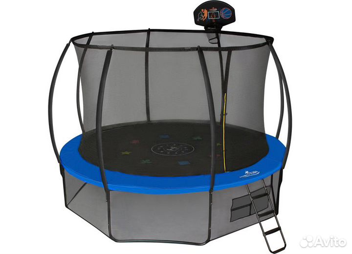 Батут Hasttings Air Game Basketball 3,66м с защитн