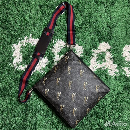 Сумка Gucci GG Supreme Tigers Оригинал