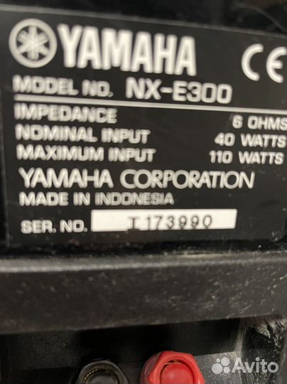 Акустические колонки yamaha