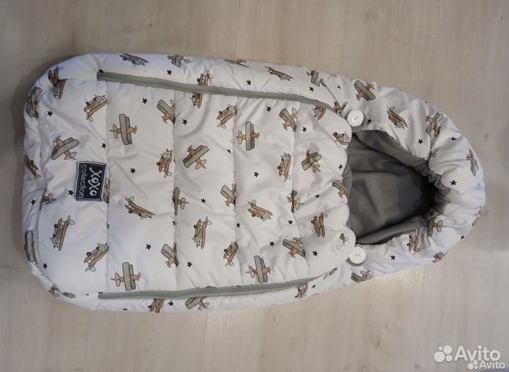 Зимний комплект для новорожденного Пушинка