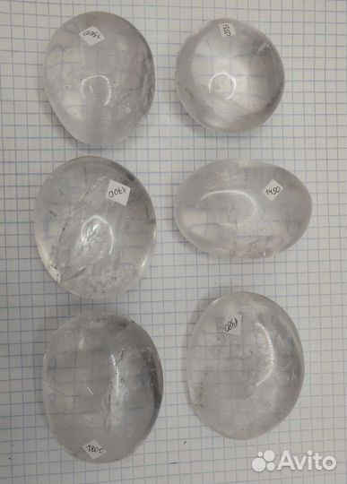 Горный хрусталь крупная галтовка