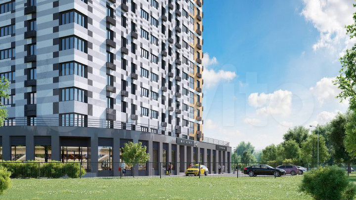 Квартира-студия, 38,3 м², 22/24 эт.