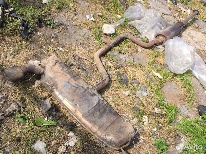 Глушитель труба Skoda Yety