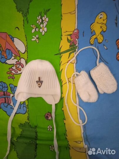 Шапочка и варежки