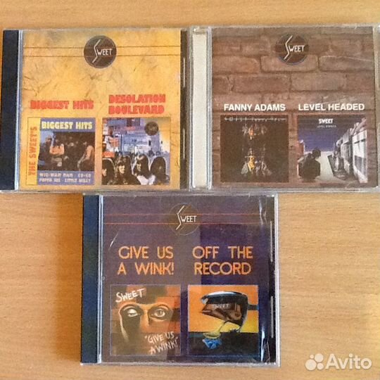 Компакт диски.The Sweet-коллекция CD