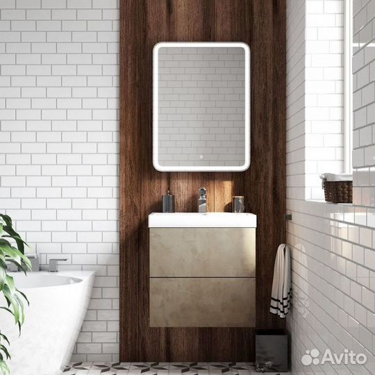Зеркальный шкаф в ванную Альфа