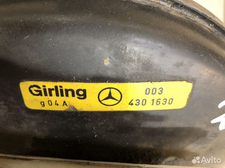 Главный тормозной цилиндр вакуум Mercedes W124