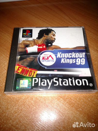 Knockout Kings 99 для PS1 (PAL) Лицензия