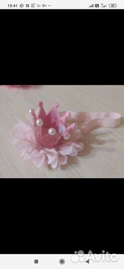 Пинетки и повязка