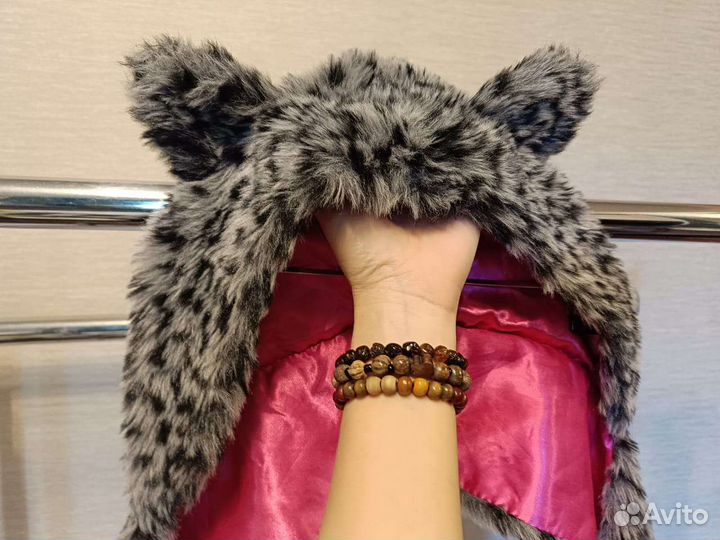 Шапка-шарф для девочки