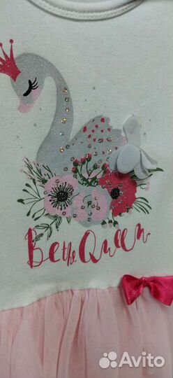 Платье для девочки 92
