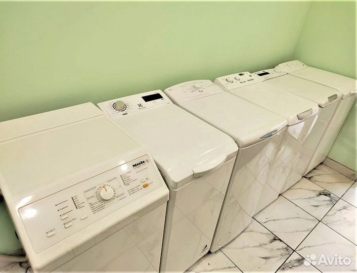 Машина с вертикальной загрузкой бу. Гарантия