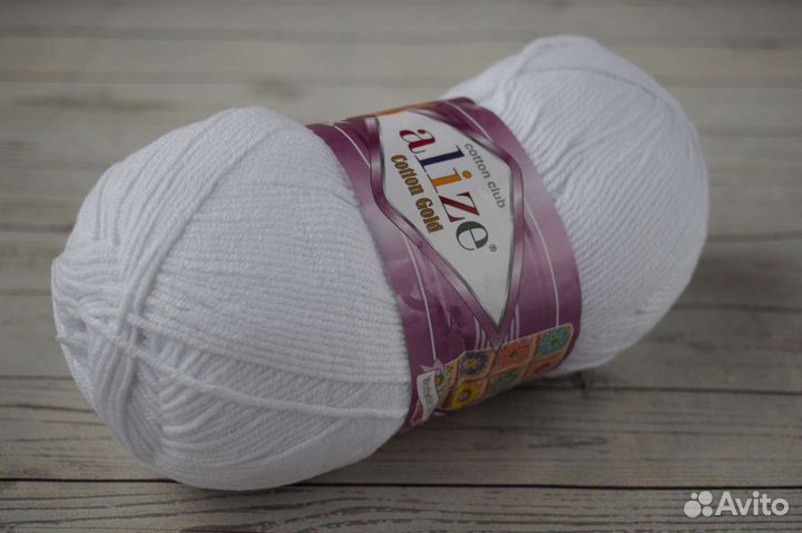 Пряжа ализе хлопок (Коттон Голд)