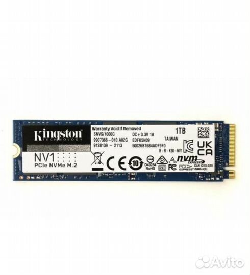Ssd m2 1tb kingston