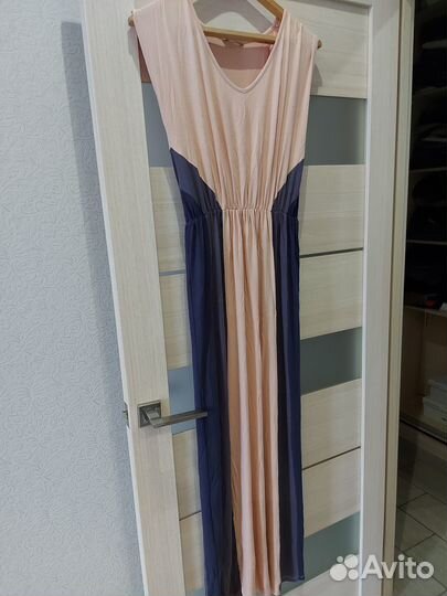 Легкое летнее платье макси