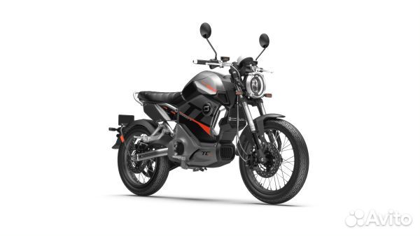 Электромотоцикл super soco TC MAX (Черный-красный)