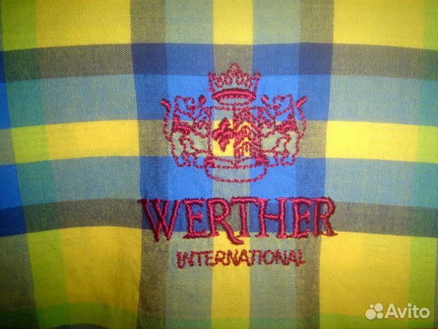 Хлопковая мужская рубашка