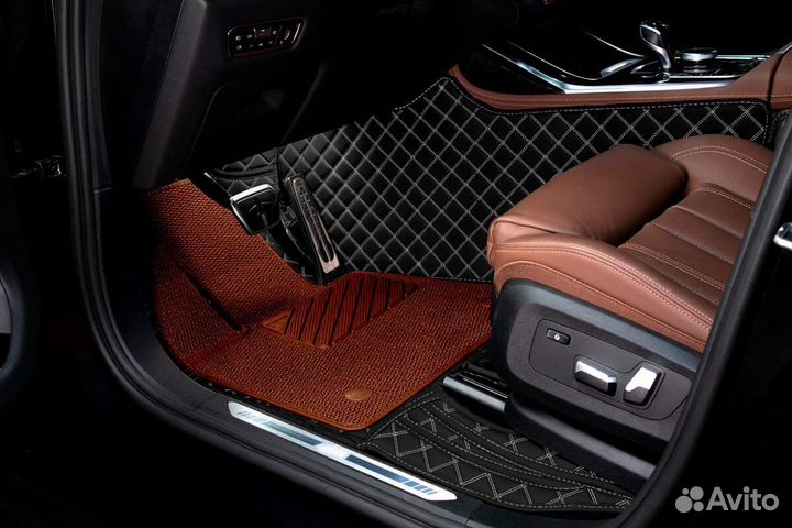 3D Коврики Lexus RX из Экокожи