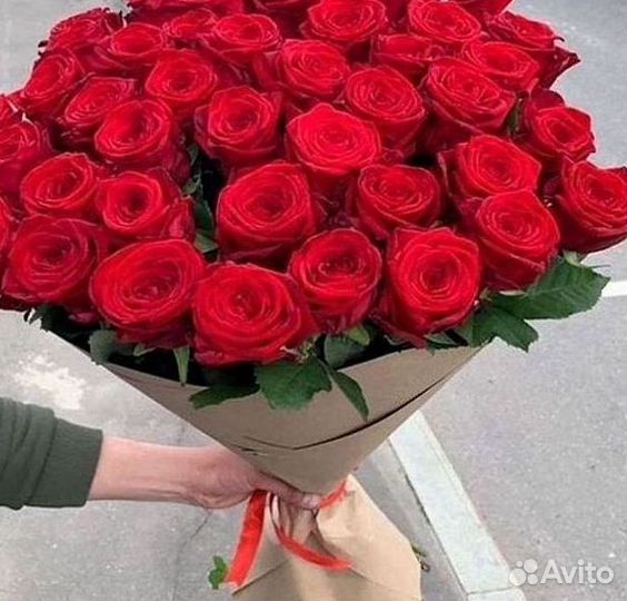 Высокие розы Букеты с доставкой