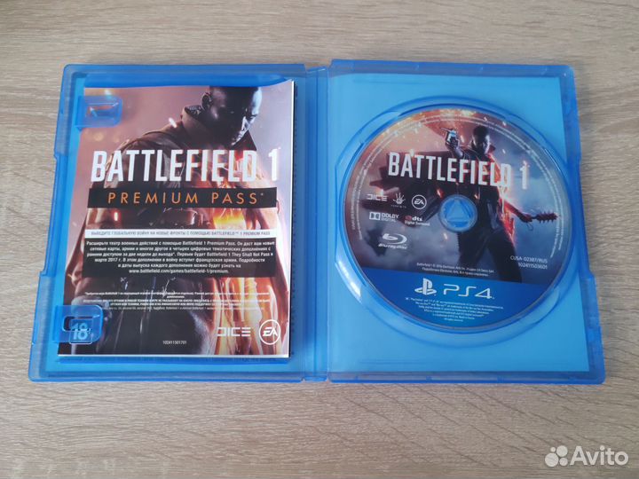 Игра Battlefield 1 на PS4