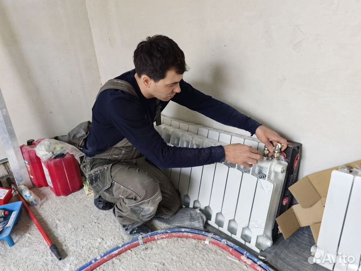 Монтаж систем отопления. Теплые полы