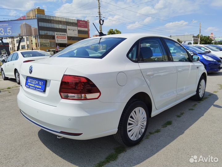 Volkswagen Polo 1.6 AT, 2019, 84 023 км