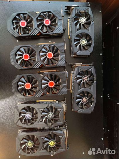 Продам тушку новую на 12 карт с видеокартой rx580