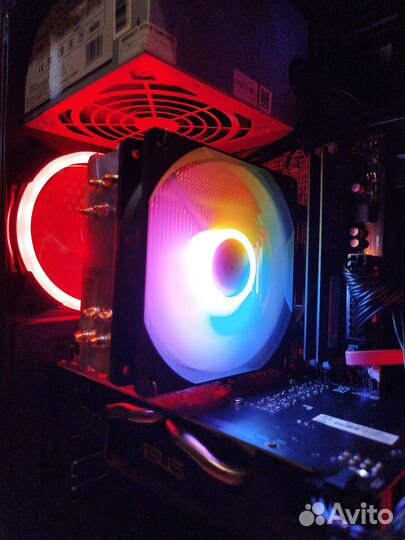 Игровой GTX-1660 Ryzеn-5 5500 16гб ssd-500гб