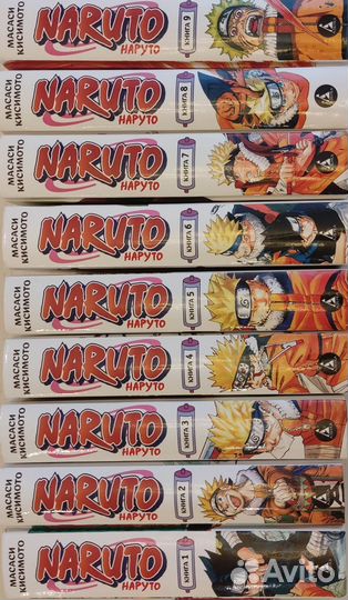 Наруто книги