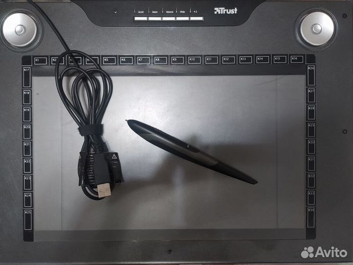 Графический планшет tb-7300 wide screen design tab