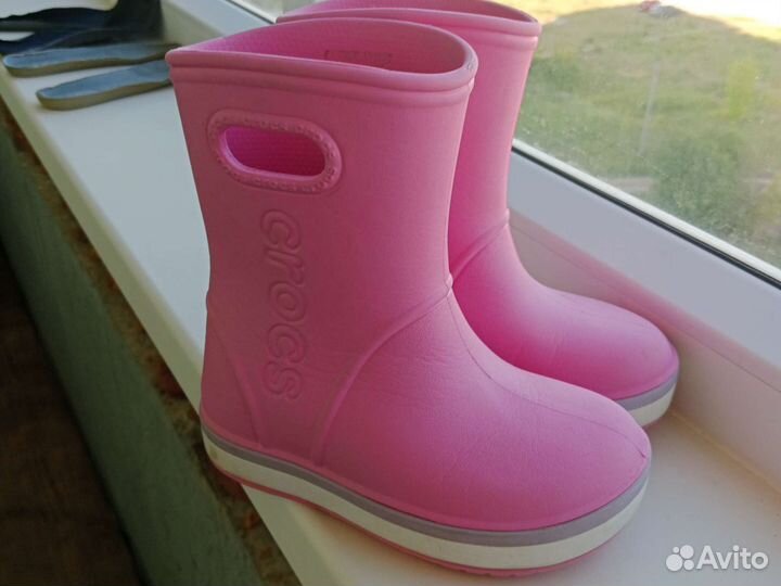 Сапоги детские crocs