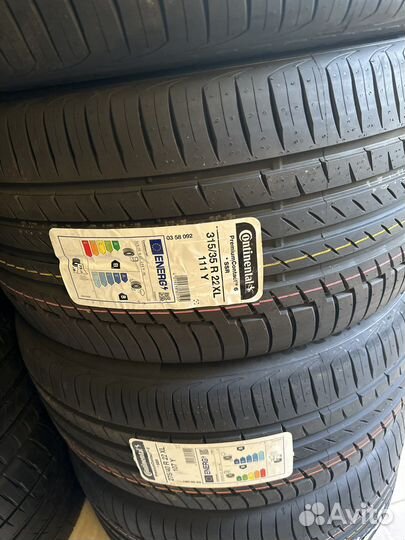 Continental PremiumContact 6 SSR 275/40 R22 и 315/35 R22