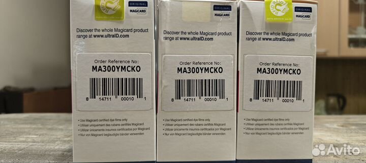 Краситель пленка Magicard MA300ymcko