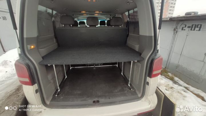 Полка в багажник на длинный VW Caravelle