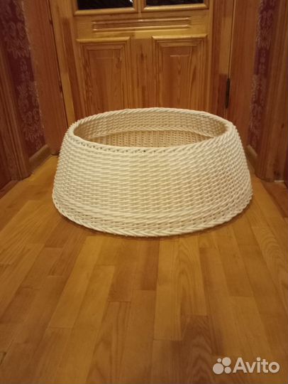 Кашпо из ротанга