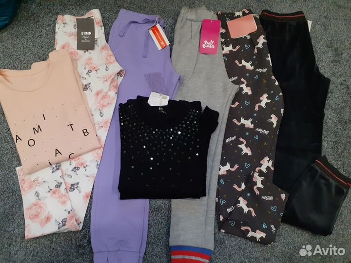 Одежда на девочку новая 128-158